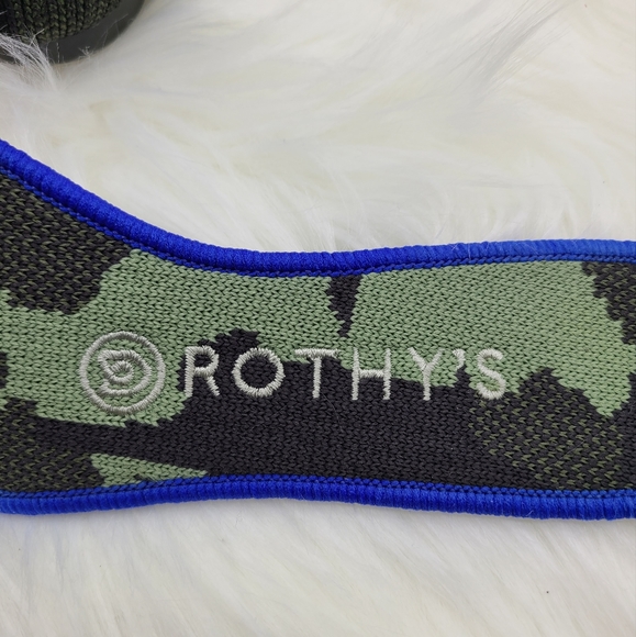 Rothys Olive Camo blue halo points - Picture 7 of 8